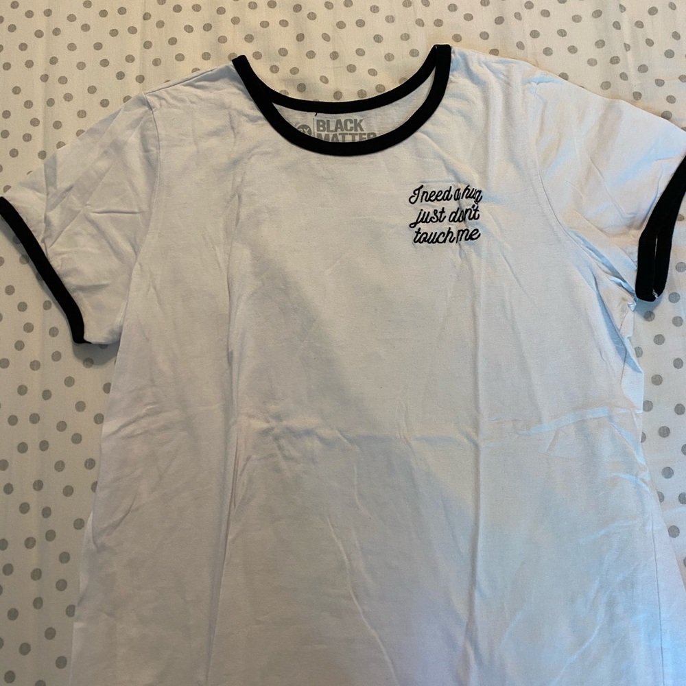 Black and White shirt